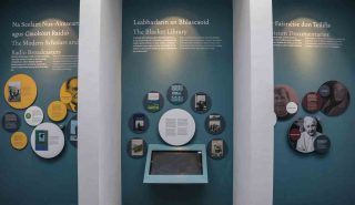 Blasket Centre exhibition panels