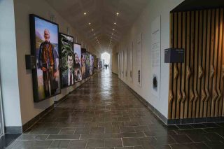 Interior of the Blasket Centre