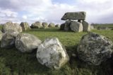 Close up of passage tomb