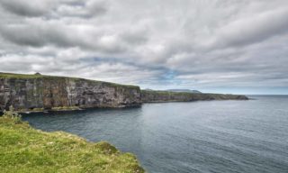 View of the cliffs at the Céide Fields