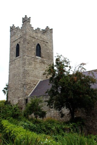 The exterior of St Audoen's Church and Visitor Centre.
