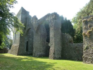 Maynooth Castle walls