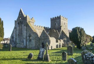 The graveyard at St Mary's Church