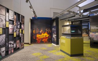The exhibition at the Céide Fields Visitor Centre